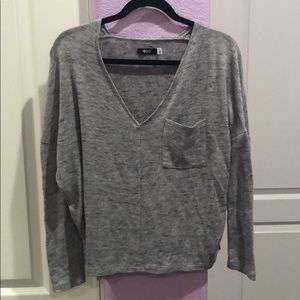 Urban Outfitters Heather Grey Soft Long Sleeve